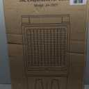 3000 CFM Evaporative Air Cooler, Swamp Cooler with Remote Control and 4 Ice Packs, 3 Wind Speeds and Modes, 12H Timer, for Outdoor/Indoor Use, 10.3 Gallon