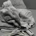 Electric Mattress Pad Full Size 54"x75" with 10 Hours Auto Off 4 Heat Setting Simple Controller Fit Up to 15 Inch Deep Pocket, Machine Washable - Light Gray