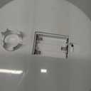 Auxmir 1X/30X Magnifying Mirror with Light, Double Sided Makeup Mirror with Adjustable 3 Color Light, 2000mAh Rechargeable Lighted Magnifying Mirrors with Tweezer, Foldable Travel Mirror with Rotation