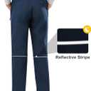 Kids Snow Pants Boys Waterproof Insulated Hiking Pants Youth Winter Warm Fleece Lined Ski Snowpants (Gray, M)