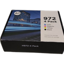 Compatible 972X High Yield Ink (4 Pack) for HP PageWide Pro 452dn 477dn 452dw