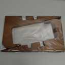 LUBKIVZA Adjustable Wooden Plate Stands for Display Easels - 6.8 Inch Plate Holders for Displaying & Picture Frame Stand for Books, Photos, Plaque, Decorative Plates (1 Pack, Brown)