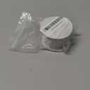 Crystal Rhinestone Close Chain Trim,10 Yards/Roll of 2mm Rhinestone Banding Claw Cup Chain for Sewing Crafts, DIY Decoration, Jewelry, Clothing, Shoes Clear White