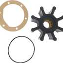 920-0001-P Raw Sea Water Pump Impeller Kit Compatible for Volvo Penta 877061 875593 3841697 21951356 Replaces Yanmar 123325-42020 127610-42200 120650-42310 Replacement Johnson 09-1028BT-1