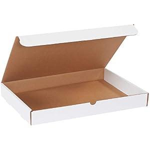 BOX USA BM17112 17 1/ 8"L x 11 1/ 8"W x 2"H, White (Pack of 50)