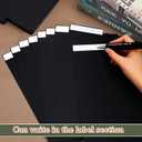 30 Pieces Comic Book Dividers with Tabs,Patient Divider Cards,Card Dividers Comic Book Boards for Storage Boxes 11.22 X 7.24 Inche