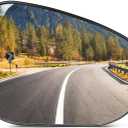 SCITOO Passenger Side Mirror Glass Fit For 2013-2018 For Toyota RAV4 Non-heated Chrome Right Exterior Mirror Glass With Backing Plate RM72479-11PRB-AUT