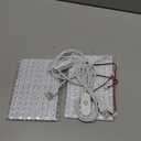 Lithophane LED Backlight Board(4Pcs): PCB Light Replacement Kit with Connection Cable for Transparent Illumination Panel Photo Model DIY Printing Project 3D Printer Accessories