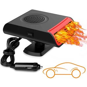 12V Portable CShowvigorar Heater and Cooler Fan,Plug into Cigarette Lighter for Quick Defrosting/Demisting for Cars, Trucks, SUVs