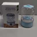 Mini Portable Washing Machine 1L, USB Rechargeable Cordless Compact Washer Deeply Chean Dishcloths, Socks, Baby Clothes, Kitchen Rags for Dorm, RV, Kitchen (No Plumbing Needed) (Blue)