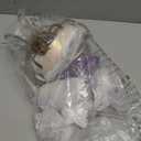 Elegant Mini Chandelier Crystal Pendant Light,Purple (Flush Mount Type)