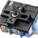 WB24X25013 4464832 Control Switch, Replace for GE WB24X25013 Range Infinite Control Switch, Compatible with 191D4774P005 AP5999509 4464832 PS11729102, 191D4774P005 Improves Cooking Effect