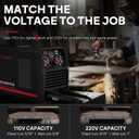 YESWELDER CUT-65DS PLUS Plasma Cutter, 4-in-1 Non-HF Pilot Arc, 110/220V