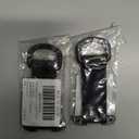 Pack of 2, Nylon Webbing Clip Hanging Belt Clip Carabiner Buckles Nylon D Rings Clip Keychain Keyholder Camping Backpacks Clip