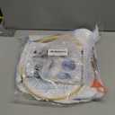 BEUNITONE Windows Flowers Embroidery Kit, 6PC Vintage Garden Scene with Birds Cat, Cottage Core Needlepoint Kits for Adults Beginners, DIY Home Decor Gift