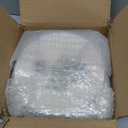 8 Inch Set of 6 Assorted Designs, Porcelain Plates with Plants Pattern, White Ceramic Dinnerware for Steak Luncheon Salad Dessert Serving Bread, Microwave Oven Dishwasher Safe