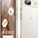 JETech Matte Case for Google Pixel 8a 6.1-Inch 2024, Frosted Translucent Back Protective Slim Phone Cover, Anti-Fingerprints (Beige)