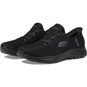 Skechers Womens Hands Free Slip-ins Summits Girls NightSneaker 7 Black