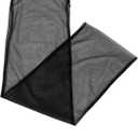Birdcage Netting Cover Elastic Bird Cage Mesh Skirt for Parrots Indoor Birdcage Protector Secure Fit Height Easy to Clean and Breathable Design