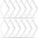 12 Inch Square LED Flush Mount Ceiling Light,24W,2520LM,3CCT(White,12PK)
