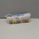 18Pcs Mini Condiment Squeeze Bottles Set,16 Pcs 25 Ml Bear Shaped Mini Ketchup Bottle for Lunch Box with Cleanbrush Funnel Accessories for Ketchup, Liquids, Sauces Syrup (4 color)