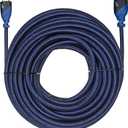 KAYO HDMI Extender - Male to Female, Extension Cable - (1-Pack) High-Speed HDMI Cable (2.0b) Supports: Ethernet, Audio Return, 4K, 3D, HD, 2160p, 18gbs, (Latest Version) HDCP 2.2 Compliant (50FT)