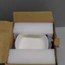 Elk and Friends Kids Porcelain Bowls with Silicone Sleeves | Suitable for Babies/Toddlers | Microwave & Dishwasher Safe | Non Slip Dinnerware | Snack Dishes | 4 Pack (Blush/Sage/Misty Blue/Lilac)