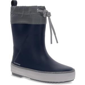 Western Chief Kids Element Kid Friendly, Lightweight, Waterproof Rain Boot with Cozy Lining - Perfect Outdoor Boots for Boys and Girls (9 Toddler, Navy)