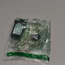 Minetom Fairy Lights Plug in, 33Ft 100 LEDs Waterproof Silver Wire Firefly Lights, Adaptor Included, Starry String Lights For Wedding Indoor Outdoor Christmas Patio Garden Decoration, Warm White