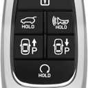 Replacement for 2022 2023 2024 Hyundai Tucson Key Fob Remote Control TQ8-FOB-4F28 7 Buttons 47 Chip 434MHz