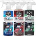 Chemical Guys Total Interior Sprayable Cleaner and Protectant Multi-Scent 3 Pack (Fresh, Black Cherry & New Car), Safe for Cars, Trucks, SUVs, Jeeps, Motorcycles, RVs & More, (3) 16 fl oz Bottles