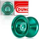 Duncan Toys Windrunner Yo-Yo [Green] - Unresponsive Pro Level Aluminum Yo-Yo with Double Rim, Concave Bearing, SG Sticker Response