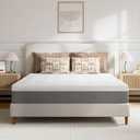 Novilla Queen Size Mattress, 10 Inch Memory Foam Mattress Queen in a Box with Comfort Foam for Contour Support & Motion Isolation & Edge Support, CertiPUR-US Certified (Grey)