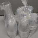 150 Pack Plastic Cups 9 oz Clear Plastic Cups for Cocktail Fancy Disposable Cup for Party Stemless Wine Glasses for Wedding Thanksgiving Christmas Party Graduation