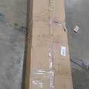 LITTLE TREE Wood Entryway Bench, 63" End of Bed Bench with Storage Shelf, Farmhouse Extra Long Shoe Bench for Entryway, Dining Room, Hallway, Living Room, Bedroom, Double-Reinforced Legs, Brown