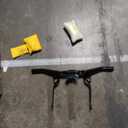 Motorcycle Engine Guard Crash Bar Compatible with Harley Davidson Touring Street Glide Road Glide Road King Electra Glide Ultra Limited Flat Out Bar Black 2014-Up