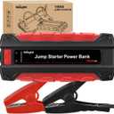 Nilight 1000A Car Battery Jump Starter for Up to 6.0L Gas & 4.0L Diesel Engines 12V Portable Jump Start Booster Pack Jump Box with Jumper Cables DC Output and LED Light