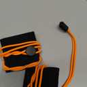 Flow Goggle Strap Kit (2-Pack) - Replacement Bungee Cord Straps for Swim Goggles (Solid Bright Orange)