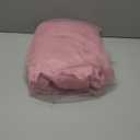 Uhnice Flower Girl Pearl Dress Tulle Ball Gown Bow Prom with Heart Cutout for Wedding Birthday Party (5-6 Years, Dusty Pink)