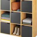 Whitmor 9 Section Cube Organizer with Doors