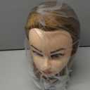 Mannequin Head Human Hair for Hairstyling - perming, heat styling, washing, Heat Resistant Doll Head for Cosmetology Students, Professionals & Practice Exams (Blond 27#)