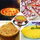 Gutsdoor Tart Pan 12 Inch with Removable Bottom Quiche Pan Nonstick Round Pie Pans for Baking Kitchen