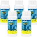 Wild Tornado Sink and Drain Cleaner,The Pipe Dredge Quick Unclog For Kitchen Toilet Sink Drain Quick Cleaning Tool.5pcs