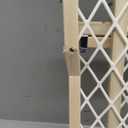 Toddleroo by North States - Diamond Mesh Wooden Baby Gate: Pressure Mounted Baby Gate for Doorways - Adjustable 26.5 to 42 Inches Wide - 23 Inches Tall