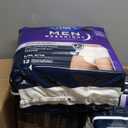 TENA Men Overnight Extra Coverage Underwear for bladder control, Masculine, Discreet, L/XL, 48 Count (Waist size 44in-64in)
