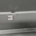 HVAC Premium 8'' x 24'' or 24'' x 8'' Cube Core Eggcrate Return Air Grille - Aluminum Rust Proof - HVAC Vent Duct Cover - White [Outer Dimensions: 9.75 X 25.75]