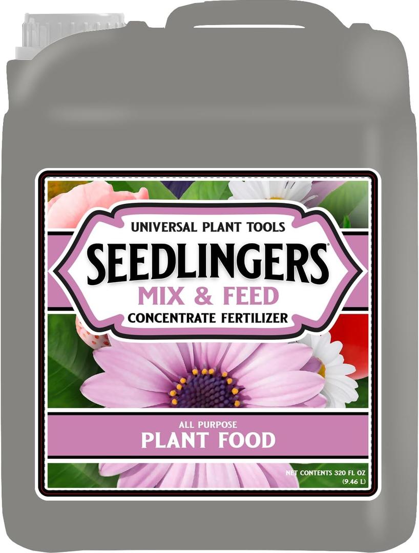 Seedlingers Mix & Feed All Purpose Plant Food 5 Gallon Concentrate