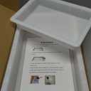 2Pcs Extra Large Reusable Epoxy Resin Table Mold15.7x9.8x3 inch 11.4x7.5x2 inch Rectangles Epoxy Resin Molds for River Table, Coffee Side Table, Cutting Board, Charcuterie Board, Art Panel