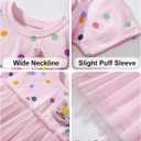 Toddler Girls Princess Dress Cotton Cat Doll Spot Lace Tulle Party Holiday Dress Kids 5T