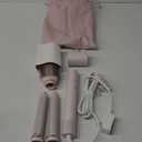 T3 Aire 360 Multi-Styler & Blowout System with Luxe Carrying Case, Rapid Drying Hair Dryer, Ceramic Curling Attachments, Oval Brush & Drying Concentrator | Blowouts & Long-Lasting Curls (Satin Blush/Gold)